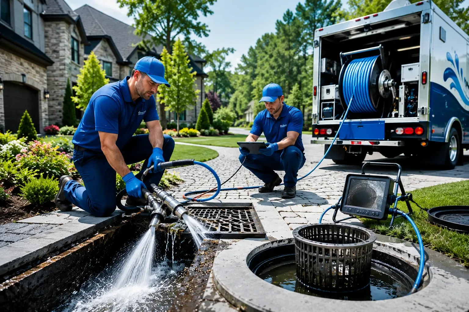 Local outdoor drain cleaning professionals in Harper, IA
